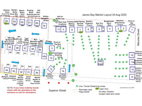Saturday, August 28th – a great day to be at the James Bay Community Market – 9 am to 3 pm