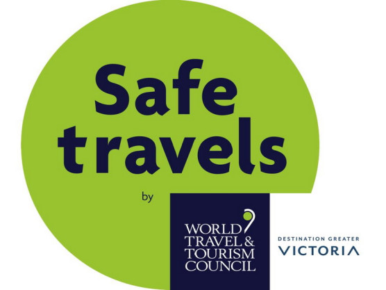 The James Bay Community Market has met the criteria for the World Travel & Tourism Council (WTTC) Safe Travels Stamp