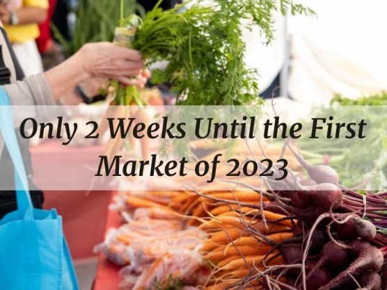 First Market of 2023 is Only Two Weeks Away