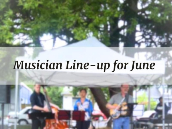 Take a look at our Music Lineup for June
